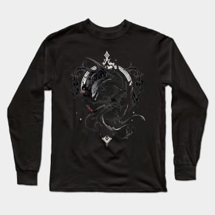 dragons - gothic style Long Sleeve T-Shirt